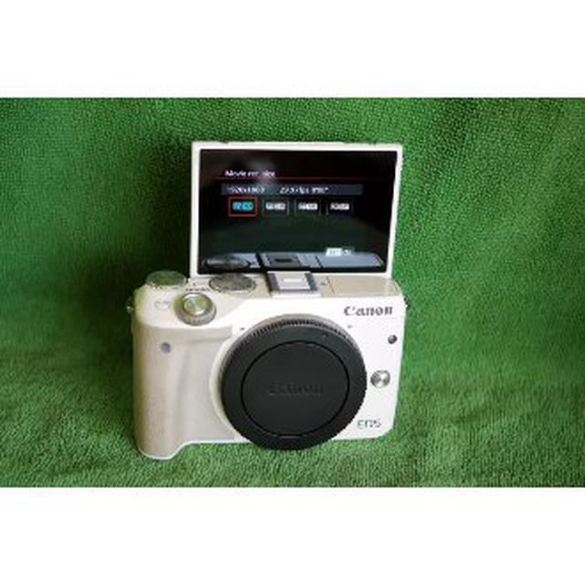 Canon EOS M3 Mirrorless WiFi NFC Camera White Body 1