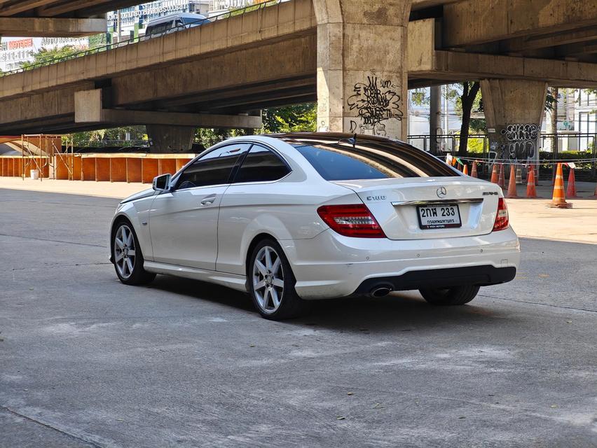 ขายรถ Benz C180 Coupe Amg   ปี 2012 สีขาว เกียร์ออโต้ 6