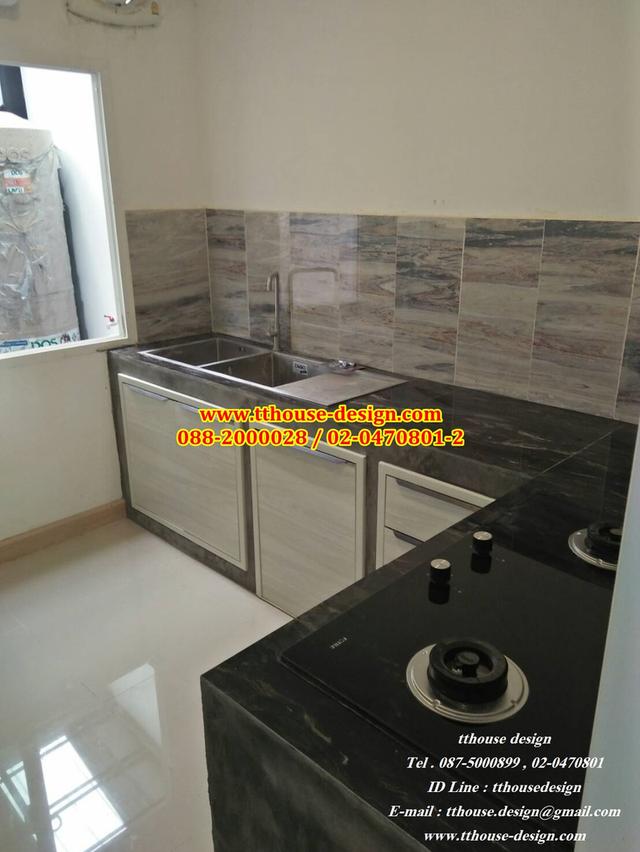 รับเหมา ต่อเติม โครงหลังคากันสาด ต่อเติมห้องครัว เทพื้นปูกระเบื้อง Line dddesign23 2