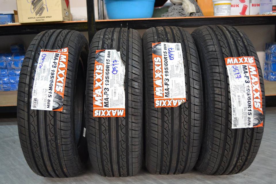 MAXXIS MA P-3 195w60s15 เส้นละ 1,750 ปี17 1