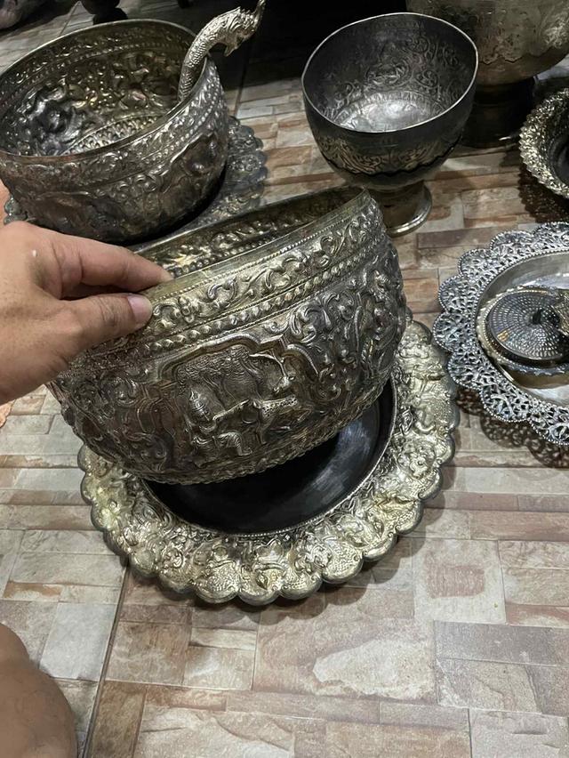 รับซื้อเครื่องเงินเก่ารับซื้อของเก่าของสะสม