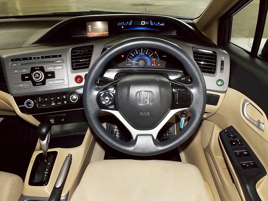 รหัสรถ KCY7627 HONDA CIVIC FB 1.8 S I-VTEC AUTO ปี2013 สีน้ำตาล 13