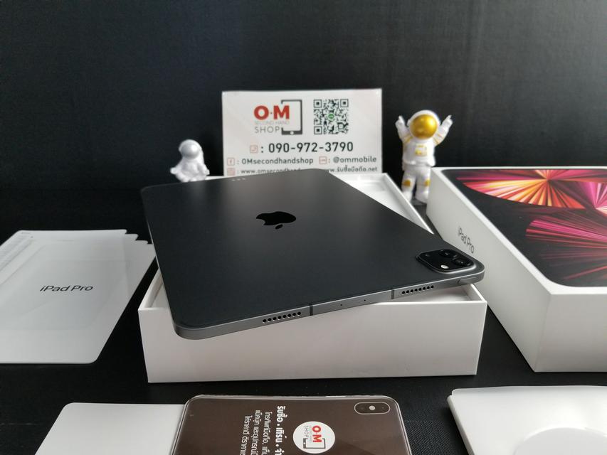 รูป ขาย/แลก iPad Pro (2021) 11นิ้ว 128GB Cellular Space Gray ศูนย์ไทย สวยมากๆ แท้ ครบยกกล่อง เพียง 27,900 บาท  6