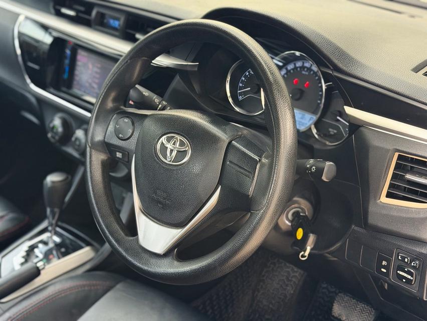 (แจ้งรหัสรถ AVA6830) 🍊 Toyota Corolla Altis 1.8 E 2016 รูปที่ 10