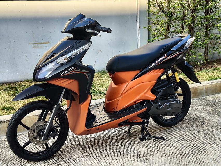 Honda Click 110i หัวฉีด ปี2009 สีดำ-ส้ม 2