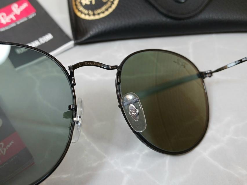 แว่นตาดำ Ray-Ban Roundmetal  8