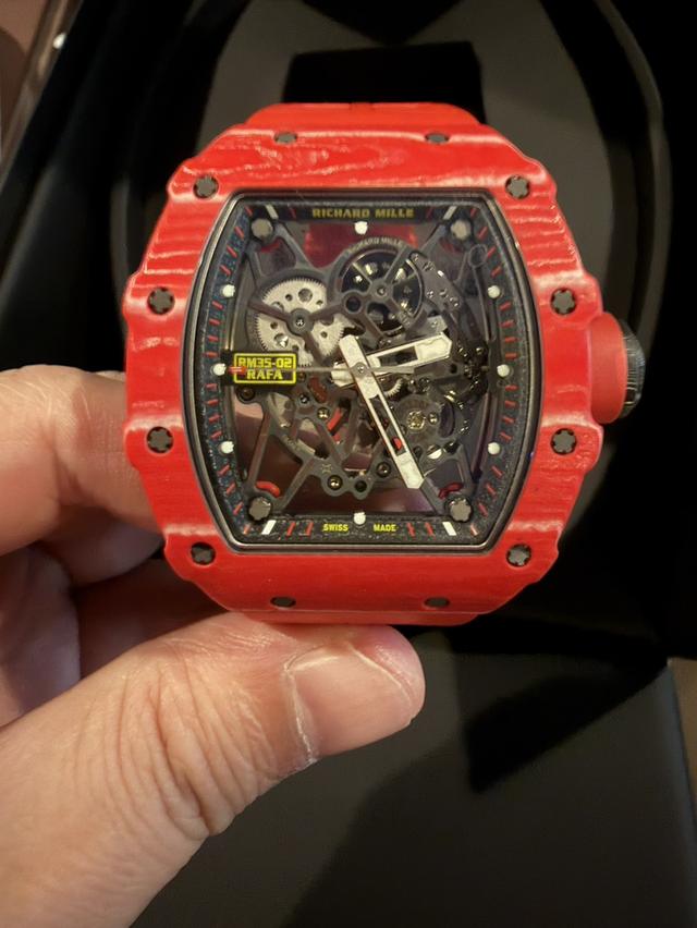 Sale Richard Mille 35-02 RED NTPT 2019 สภาพ 99% รุ่นยอดนิยม สีแดงหายาก เจ้าของขายเอง