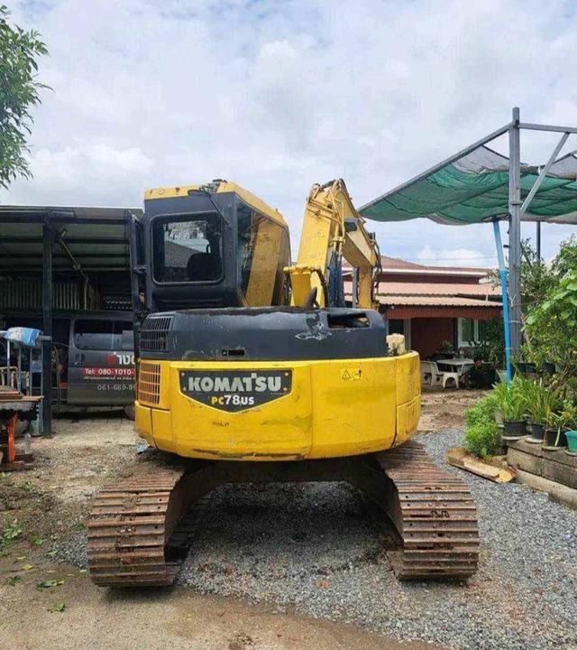 Komatsu PC78US สีเหลือง ปี 2008 2