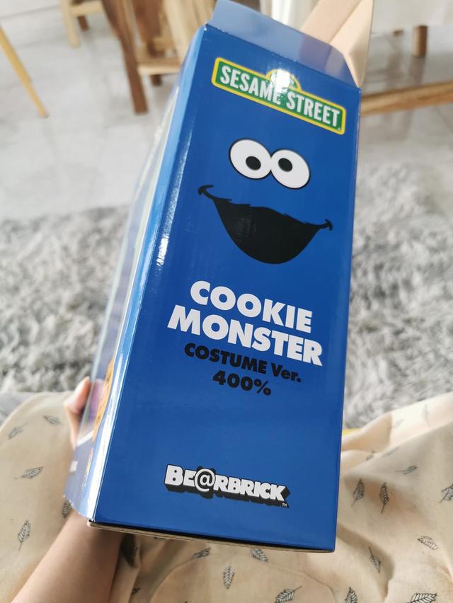 Bearbrick Cookie Monster costume ver. 3