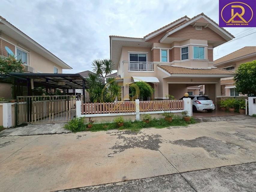 ให้เช่าบ้านเดี่ยว 2ชั้น หลังใหญ่ หมู่บ้านมณีรินทร์ กรีนพาร์ค อ่างศิลา ต.เสม็ด อ.เมืองชลบุรี จ.ชลบุรี 2