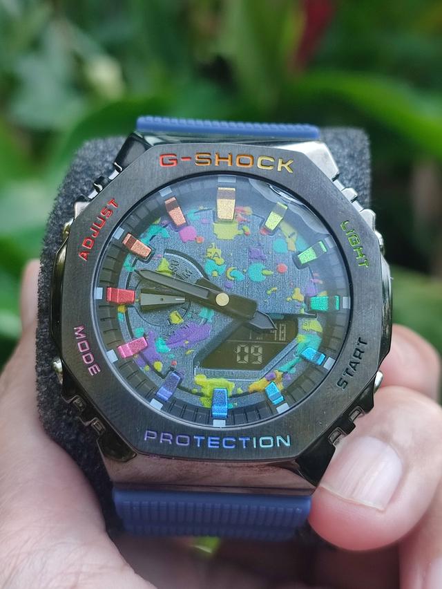 CasiOak Blue Phantasm หรือ G Shock mod Gm-2100