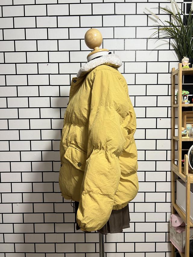เสื้อกันหนาวสีมัสตาร์ด น่ารัก  3