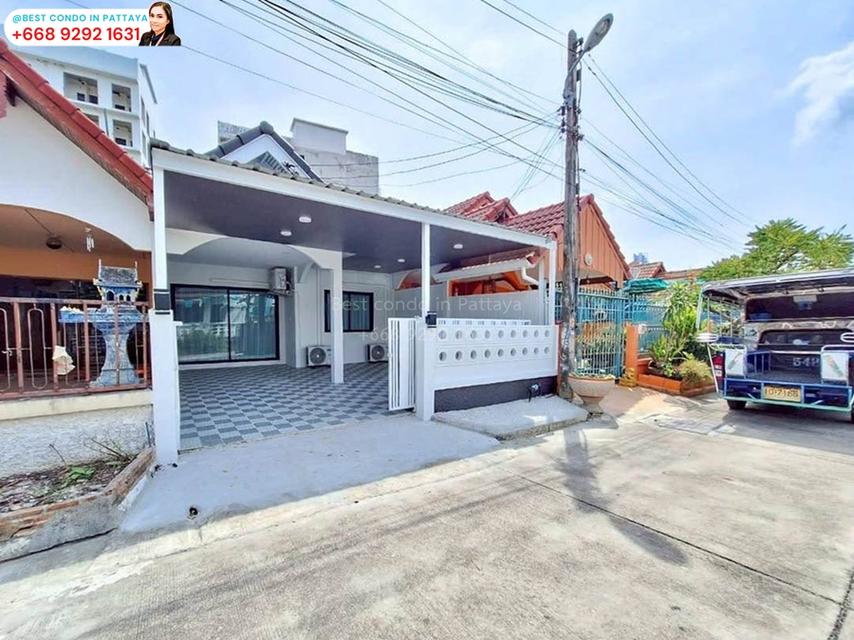 ขายทาวน์เฮ้าส์ 2 ชั้น ตกแต่งใหม่ทั้งหลัง เดินถึงทะเลได้ภายใน 5 นาที ใกล้ Big C, Terminal21 และอยู่ในแหล่งชุมชน พร้อมเฟอร์นิเจอร์ #435 12