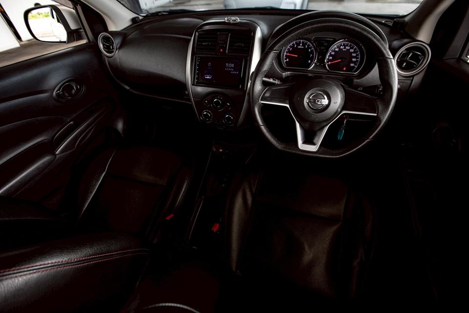 Nissan Almera 1.2E ปี 2019 สีเทา เกียร์ออโต้   19