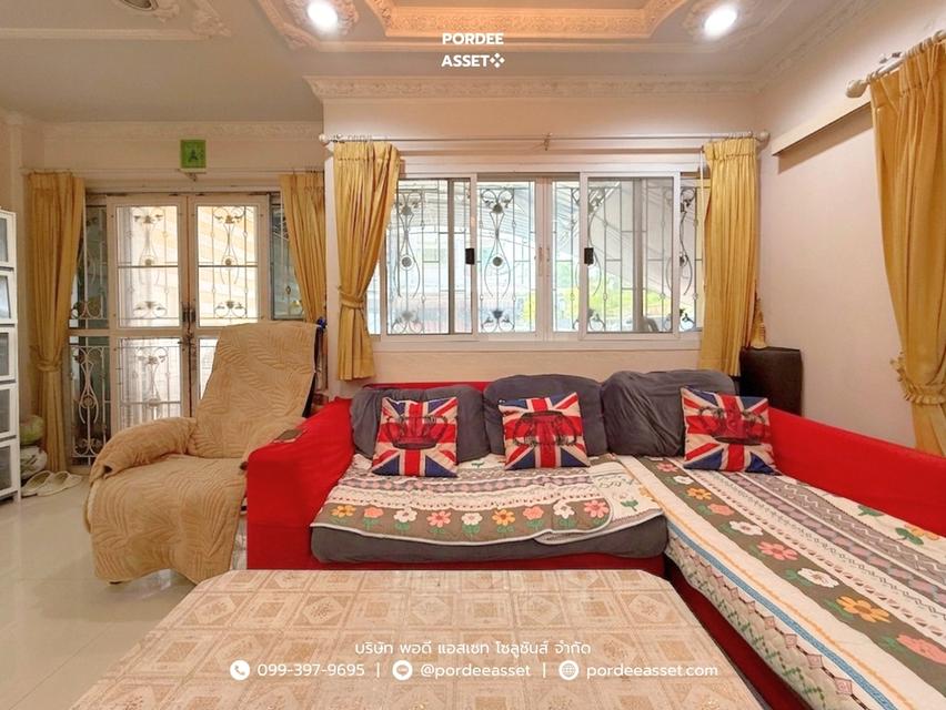 ขาย!! ทาวน์เฮ้าส์ หมู่บ้านรัชธานี7 สายไหม23/1 (หลังริม ขนาด 32 ตร.ว.) สภาพดีพร้อมเข้าอยู่ สายไหม กทม. : Ratchathanee 7 5