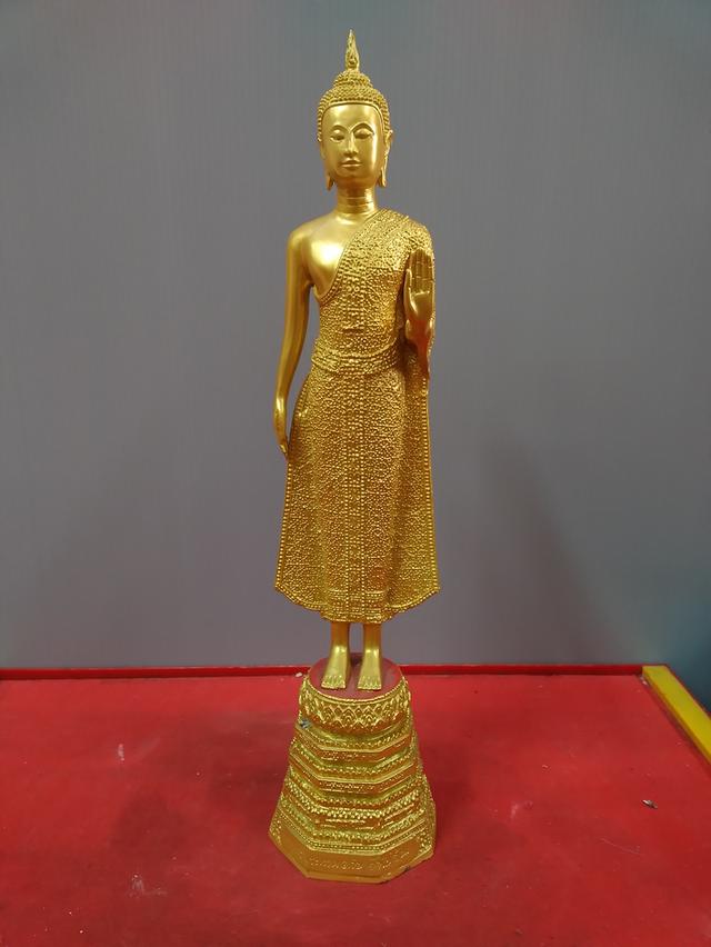 พระพุทธประทานอภัยวัดไผ่ล้อมสูง12นิ้ว