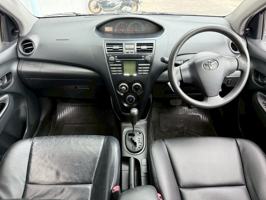  TOYOTA VIOS 1.5J 2009 สีเทา มือเดียวป้ายแดง 6