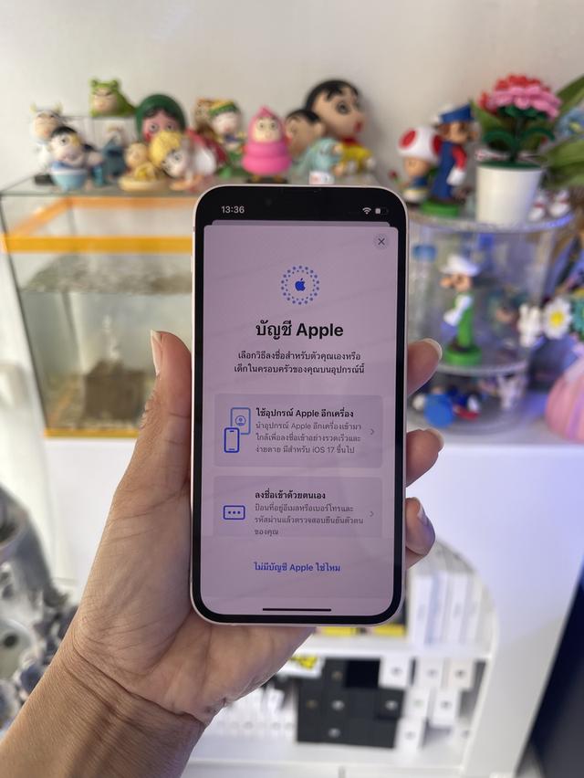 iphone 13mini 128gb เล็กพอดีมือ สีชมพู ไม่มีตำหนิ 7