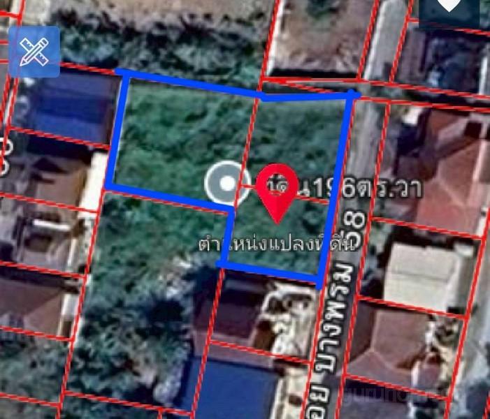 ขายที่ดินเปล่า ซอยบางพรม 58 ย่านราชพฤกษ์ เนื้อที่ 196 ตรว ขนาดที่ดินกำลังดี ราคาคุ้มค่า มีความเป็นส่วนตัว - ghd000809 1