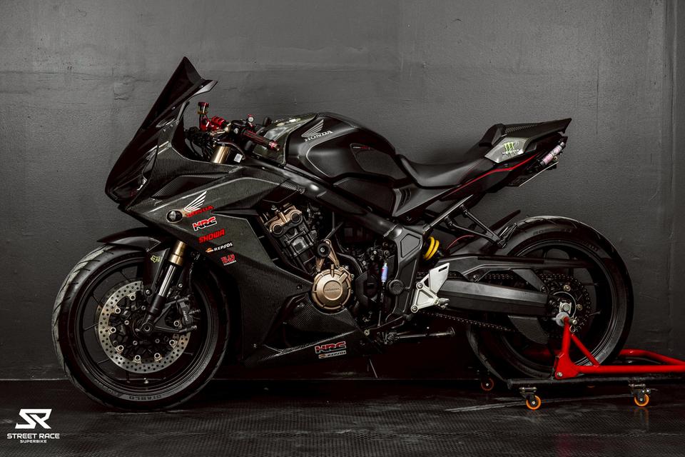 🔥 Honda CBR650R ปี 2019 | ดำดุ ของแต่งท่วม คาร์บอนจัดเต็ม ปั๊ม Brembo แท้! 🔥  CBR650R คันนี้ไม่ใช่แค่สวย แต่ “ของถึง” จัดคาร์บอนมาแบบเต็มลำ ปั๊ม Bre