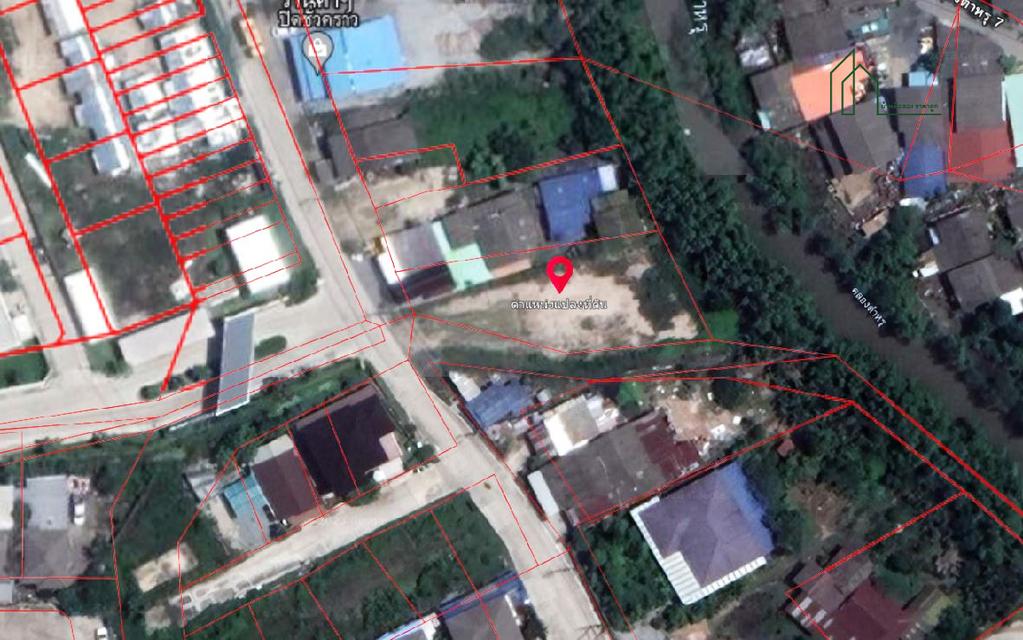 ที่ดิน ถ่มแล้ว 205 ตารางวา ด้านหลังติดคลอง ถนนเทพรัตน คลองตำหรุ ชลบุรี 5