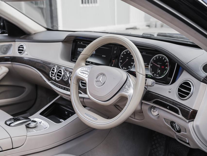 รหัสรถ 67GG5320 2016 BENZ S500e  โฉม W222 สีดำ แต่ง facelift  5