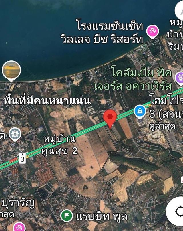 ขายที่ดินติดถนนสุขุมวิทนาจอมเทียน 4
