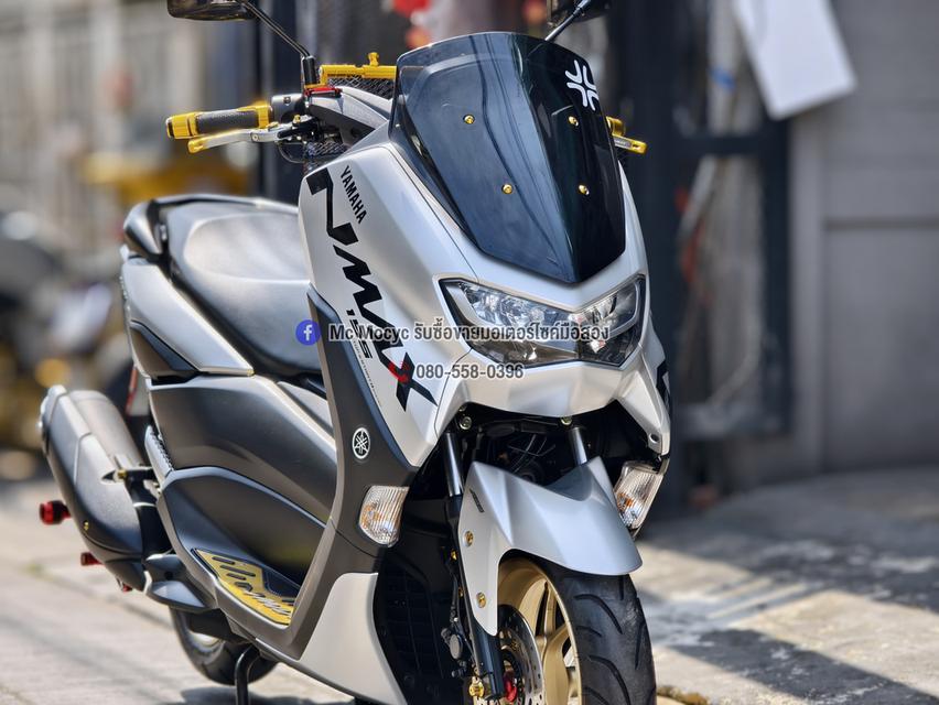 Nmax 2021 รุ่นTOP ABS TCS วิ่ง600โลแท้ รถบ้านแท้มือเดียว กุญแจบุคเซอวิสครบ ของแต่งแน่นๆ No1333 รูปที่ 9