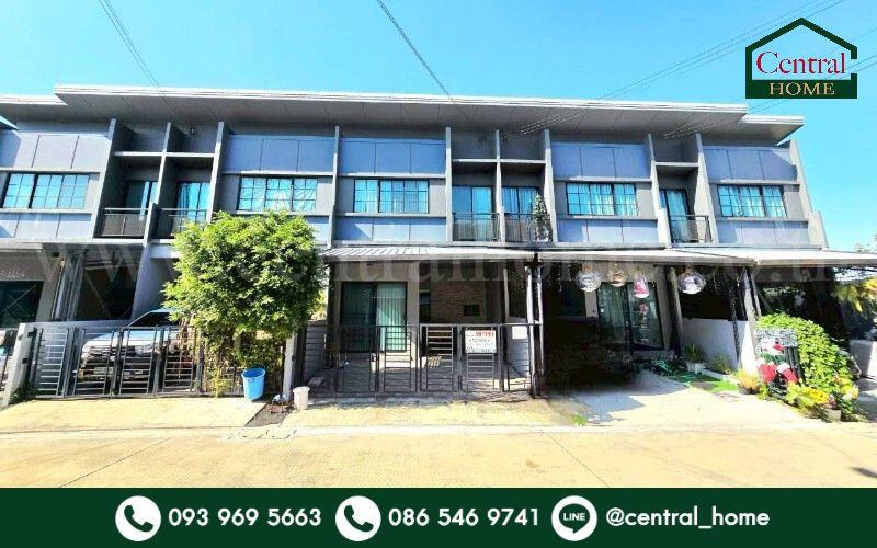 ทาวน์โฮม สิริ เพลส รังสิต เดินทางสะดวก ใกล้ทางด่วนบางพูน 1