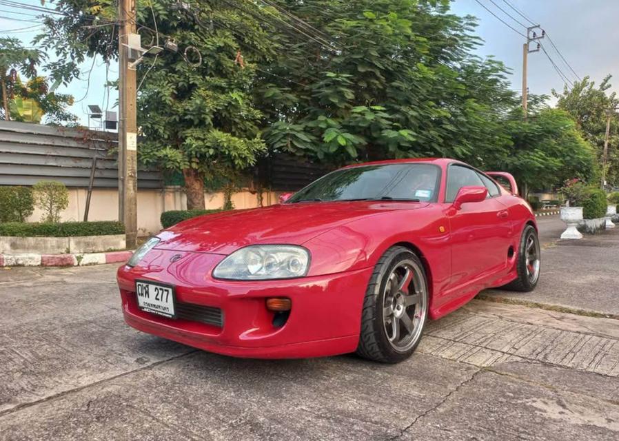 TOYOTA SUPRA ปี 1994 สีแดงแท้จากโรงงาน 1