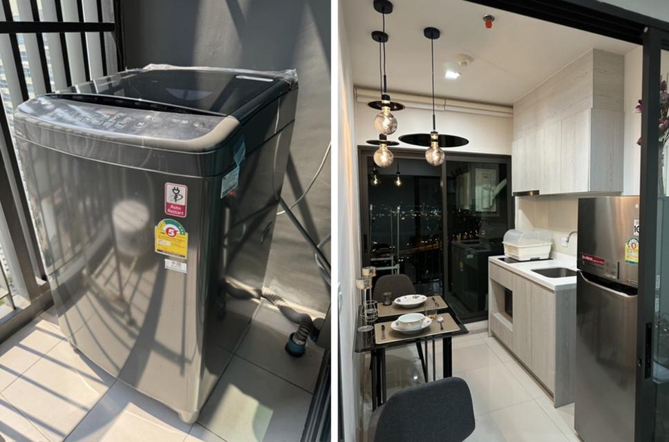 Condo Life Sukhumvit 48 ใกล้ BTS พระโขนง (มีหลายห้อง) แบบ 1 ห้องนอน ชั้นสูง ตึกS ตกแต่งครบตามรูป 4
