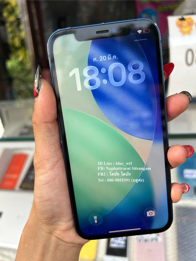IPhone12 128GB สแกนหน้าได้ รีได้ ได้ทุกซิม ไม่ติดล็อคใดๆทั้งสิ้น เบต้าแบต98 ใช้งานปกติ สภาพสวย รูปที่ 2