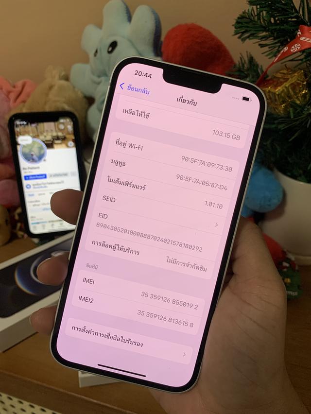 📱iPhone 16e 128 GB  สีขาว !!!!!!!!  7