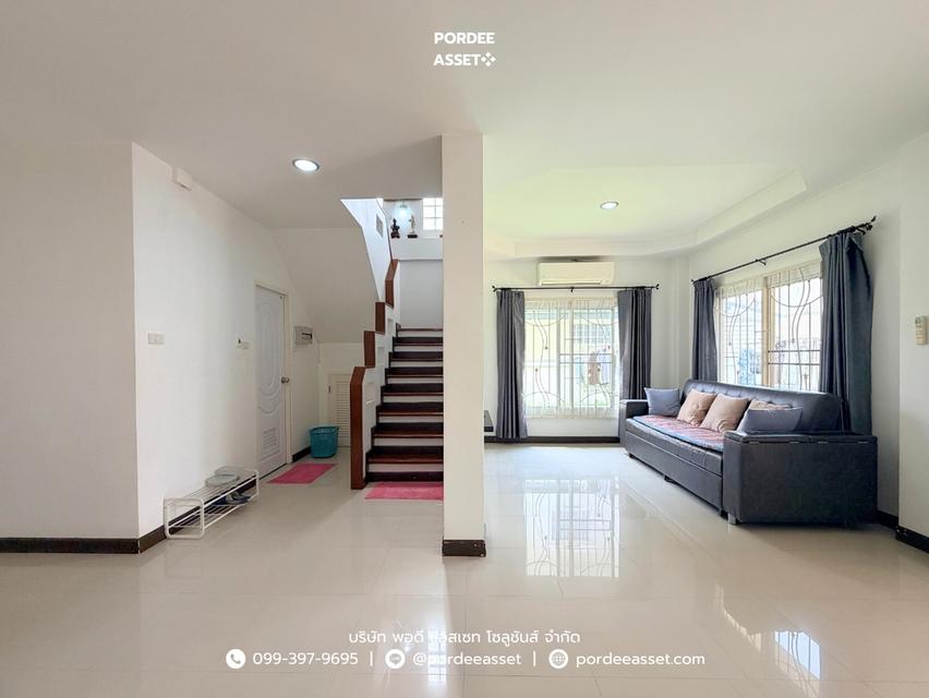 หมู่บ้านประดับดาว5-6 ซอยท่าอิฐ ราชพฤกษ์ หลังริม พื้นที่กว้างขวาง สภาพสวย : Pradapdao Village 6