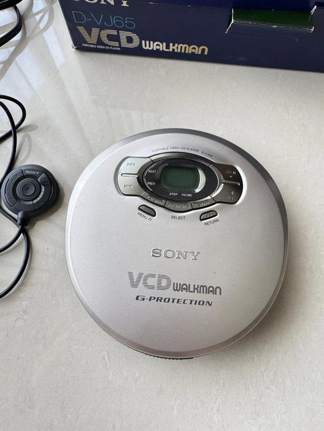 ขาย Sony vcdWalkman D-VJ65 เล่นเพลง cd , ดูvcd พกพาได้ รูปที่ 2