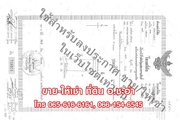 ขายที่ดินเปล่า 3 ไร่ ชะอำ เพชรบุรี ที่สวย ใกล้หัวหิน 4