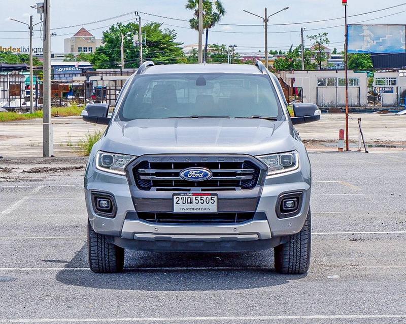 FORD RANGER Double cab Wildtrak 2.0L Bi-Turbo 4x2 10AT สีเทา ปี 2020