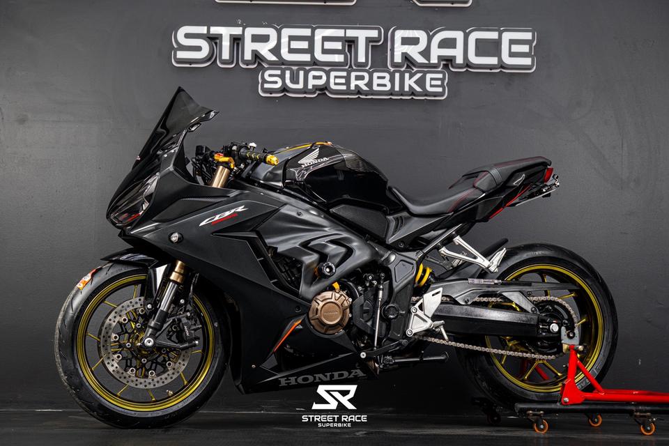 HONDA CBR650R 2021 สีดำ ล้อทอง รถสวย รูปที่ 6