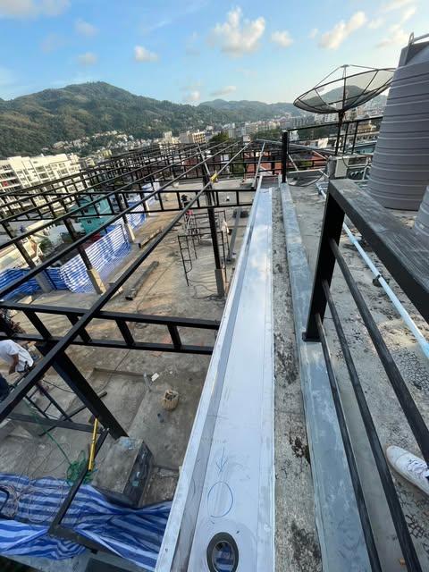 ช่างหนองบัวลำภูรางน้ำฝน หลังคา กันสาดกันแดด กันฝน รางน้ำ ประตู รั้ว 10