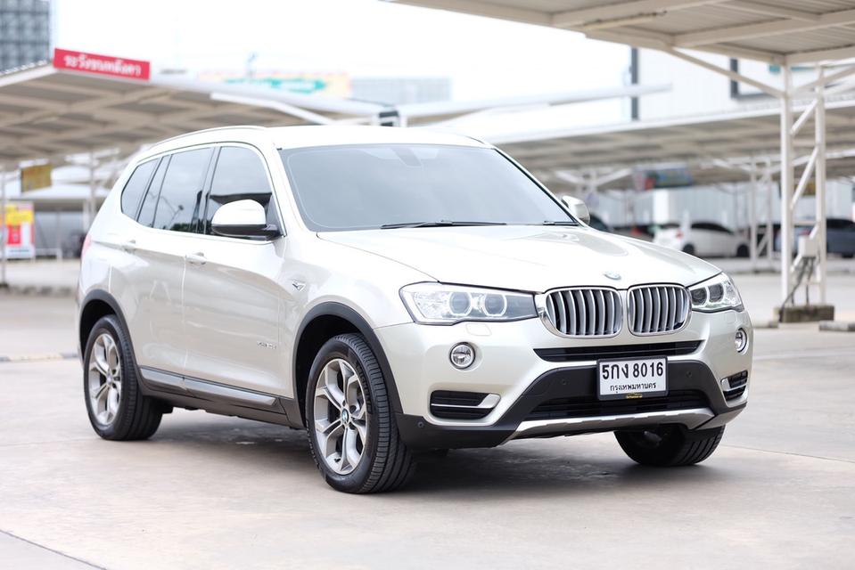 รหัสรถ TNS8016 BMW X3 2.0d HIGHLINE LCI ดีเซล ปี 2016