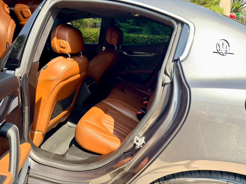 Maserati Ghibli S 2015 สีเทา รถสวย ขับดีมาก ราคาถูกมาก รูปที่ 15