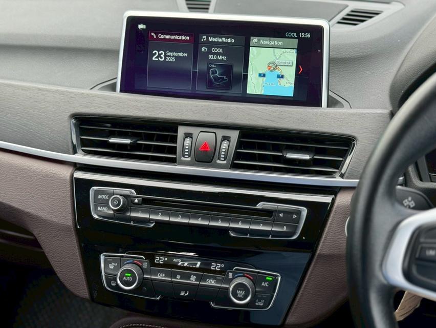 BMW X1 (F48) Wagon 4dr sDrive18d xLine Steptronic 8sp FWD 2.0DTi Y 2020. สีดำ  16