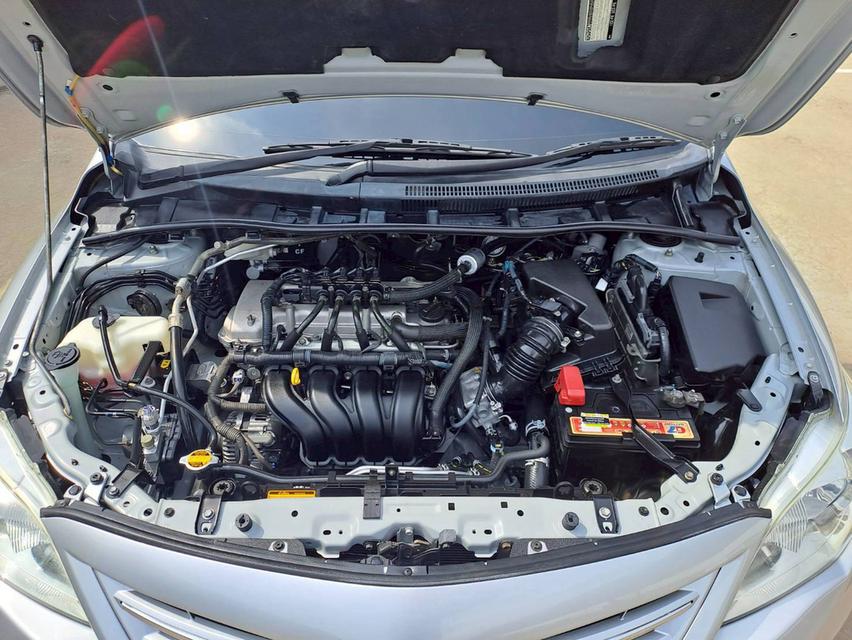 TOYOTA ALTIS 1.6 E CNG โรงงาน ปี2011 สีเทา รถมือเดียวจากป้ายแดง เข้าศูนย์ตลอด 16