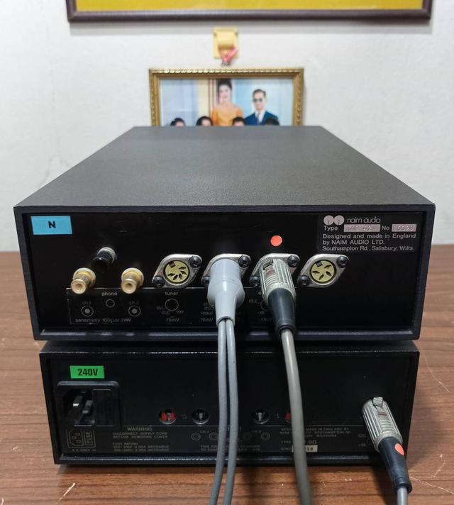 ขายปรี เพาเวอร์ Naim NAC 42 + NAP 90 (รุ่นกล่องไม้ขีด)
