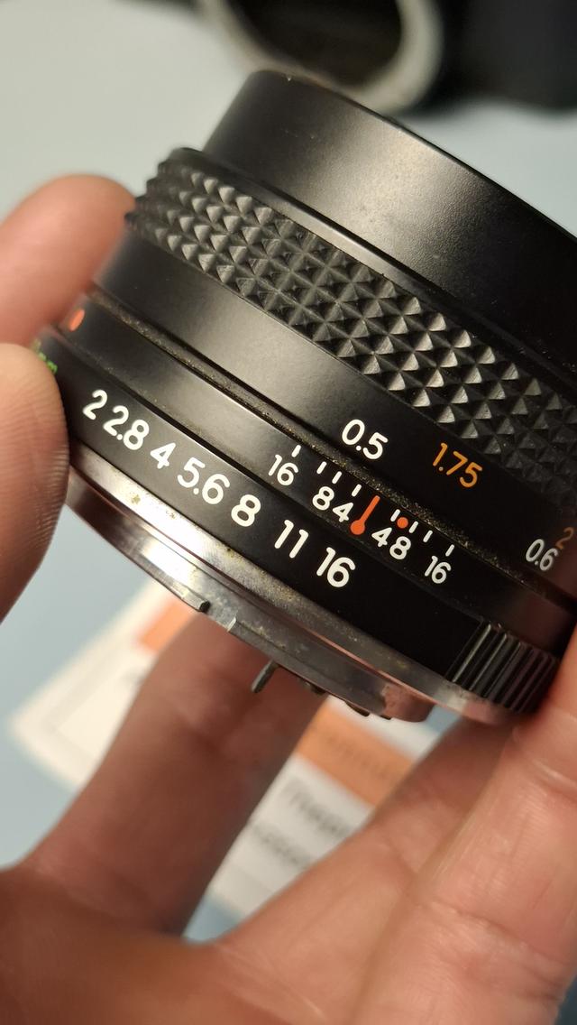 เลนส์ YASHICA ML 50mmf2
