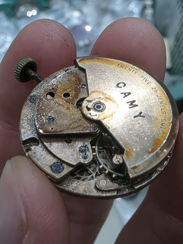 A.อะไหล่ เครื่อง นาฬิกา CAMY WATCH PARTS ของเก่าเก็บ สวยหายากรุ่นเก่า ขายตามสภาพ พร้อมส่ง รูปที่ 2