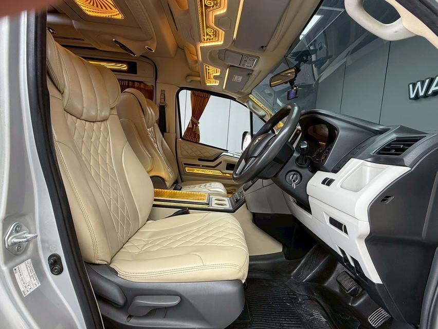 2019 TOYOTA COMMUTER, 2.8 โฉม ปี19-ปัจจุบันสีเทา เครื่องยนต์ 2.8 ดีเซล เกียร์ออโต้ ป้ายฟ้าแท้ รูปย่อยที่ 3
