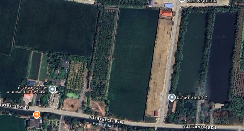 ขายที่ดิน 10 ไร่ 2 งาน ติดถนนคอนกรีต กระทุ่มแบน สมุทรสาคร 2