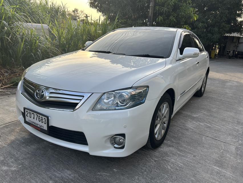 ขายรถ Toyota Camry 2.4 Hybrid ปี 2009 สีขาว เกียร์ออโต้