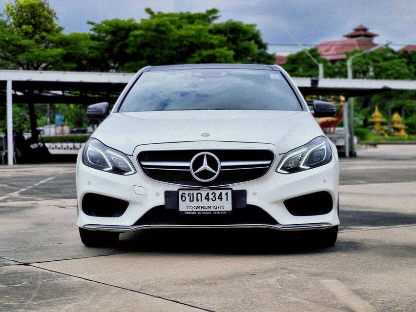 Benz E 200 AMG Sport Package Facelift ปี 2014 ไมล์ 144,xxx km. 2